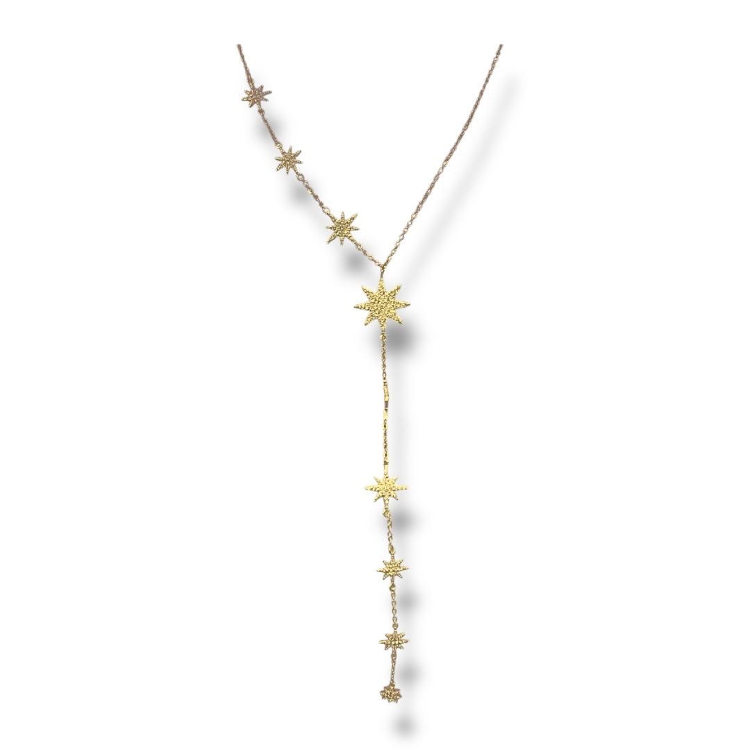 Studded Starfish Necklace