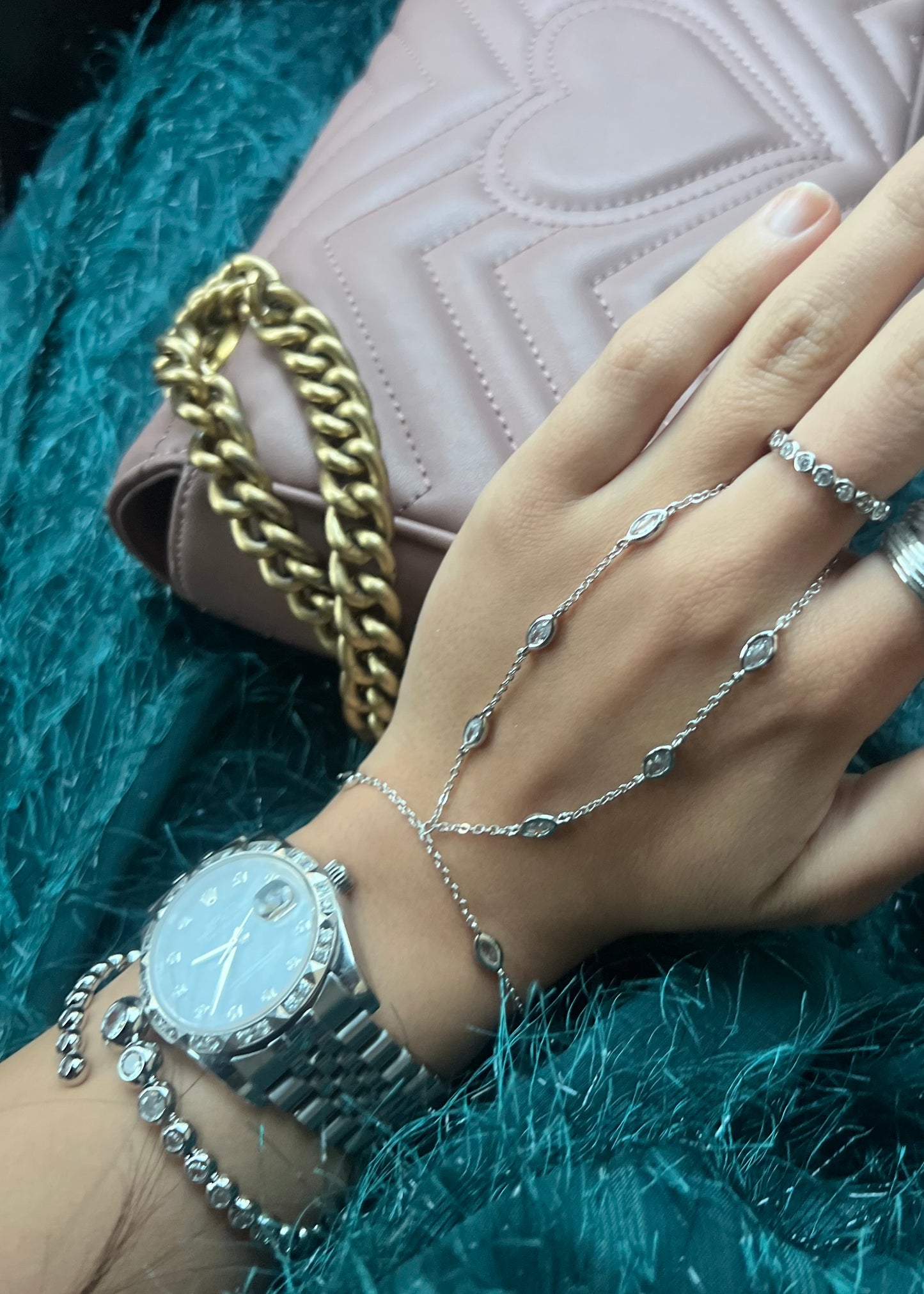 Diamond Stud Ring