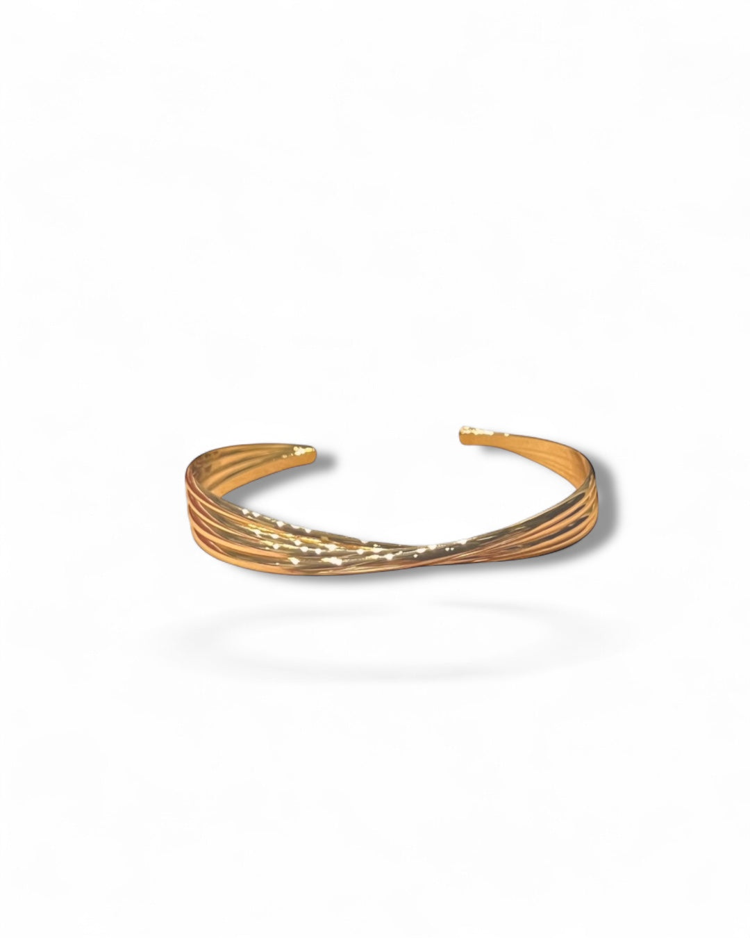 Twisted bangle