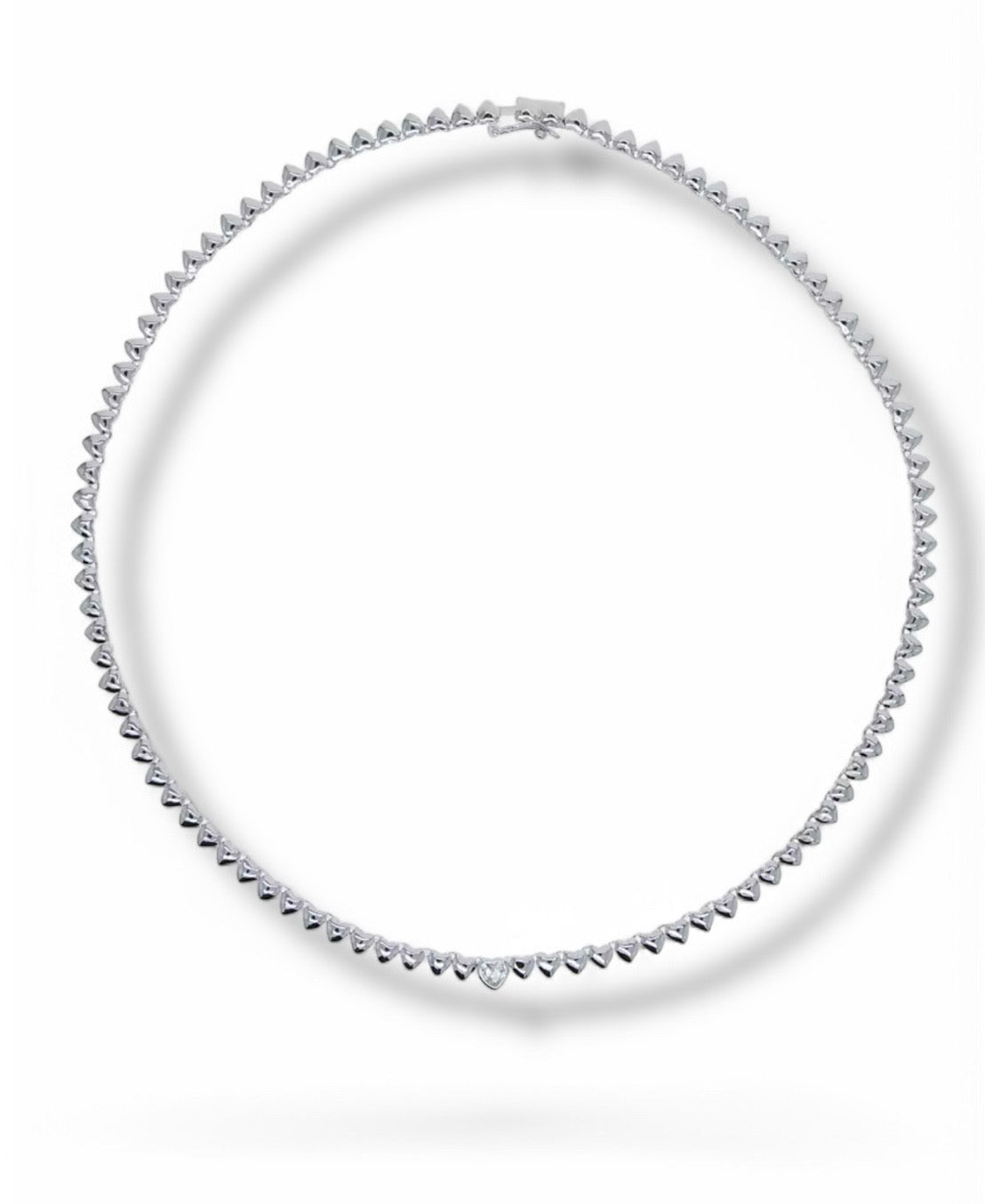 Heart Stacked Necklace