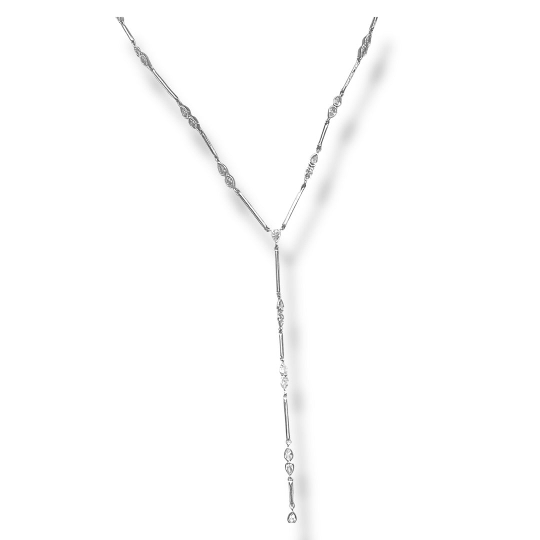 Drop Studded Necklace